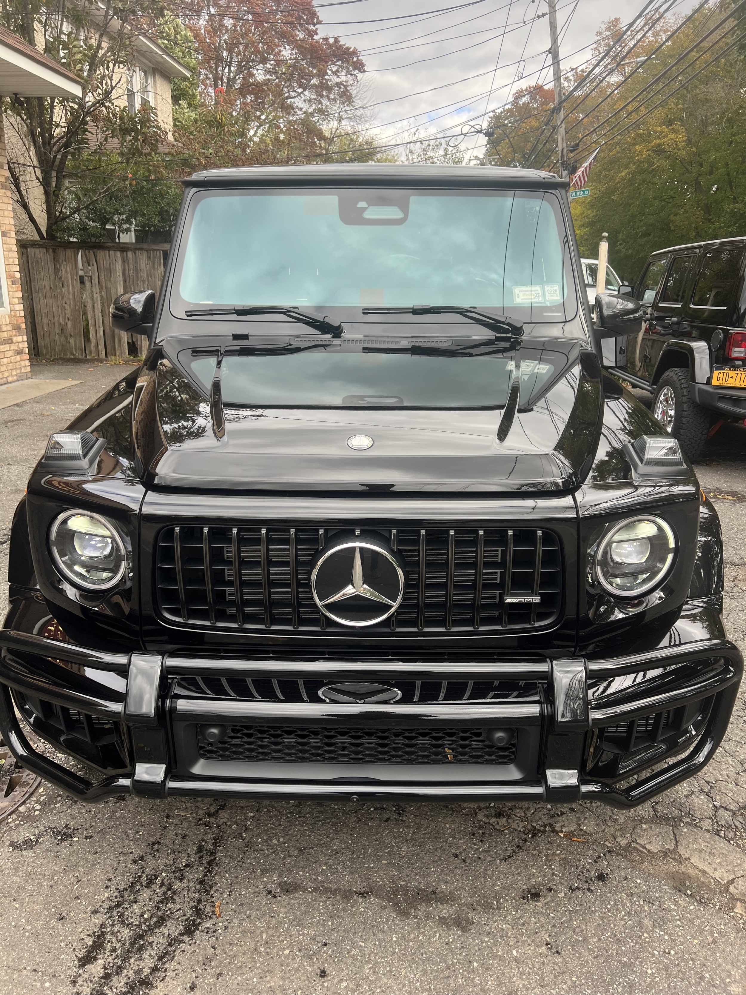 Mercedes G-Wagon after full luxury SUV detail